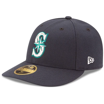 Seattle Mariners New Era Game Authentic Collection On-Field Low Profile 59FIFTY - Fitted Hat Navy
