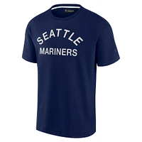 Unisex Navy Seattle Mariners Elements Super Soft Short Sleeve T-Shirt