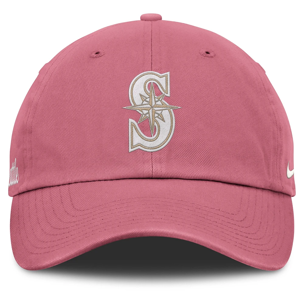 Unisex Nike Pink Seattle Mariners Club Adjustable Hat
