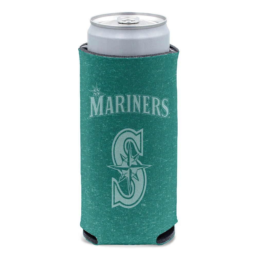 WinCraft Seattle Mariners 12oz. Team Logo Slim Can Cooler