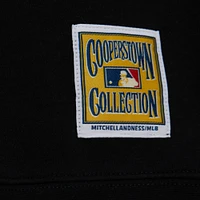 Women's Mitchell & Ness Black Seattle Mariners Cooperstown Collection Quarter-Zip Pullover Top