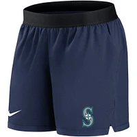 Short Nike Seattle Mariners Authentic Collection Flex Vent Max Performance pour femme - Bleu marine