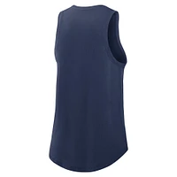 Women's Nike Navy Seattle Mariners Legacy Icon High Neck Performance Tank Top