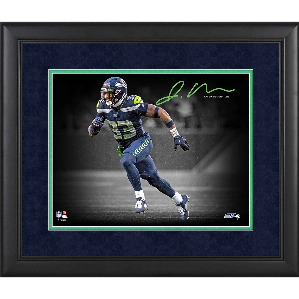 Jamal Adams Seattle Seahawks Facsimile Signature Framed 11" x 14" Spotlight Photograph