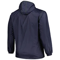 Men's Dunbrooke Navy Seattle Seahawks Big & Tall Legacy Stadium Full-Zip Jacket