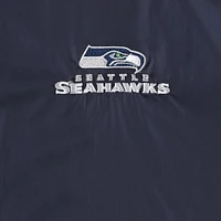 Men's Dunbrooke Navy Seattle Seahawks Big & Tall Legacy Stadium Full-Zip Jacket