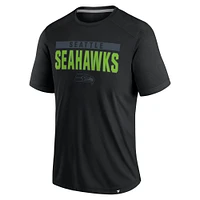 Men's Fanatics  Black Seattle Seahawks Defender Blackout T-Shirt