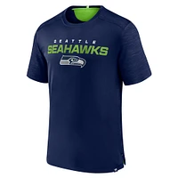 Men's Fanatics College Navy Seattle Seahawks Defender Evo T-Shirt