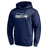 Men's Fanatics DK Metcalf College Navy Seattle Seahawks Player Icon Name & Number Pullover Hoodie