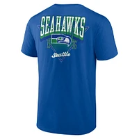 Men's Fanatics Royal Seattle Seahawks Never Over T-Shirt
