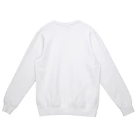 Men's Mitchell & Ness x Bud Light White Seattle Seahawks The Crest Pullover Sweatshirt
