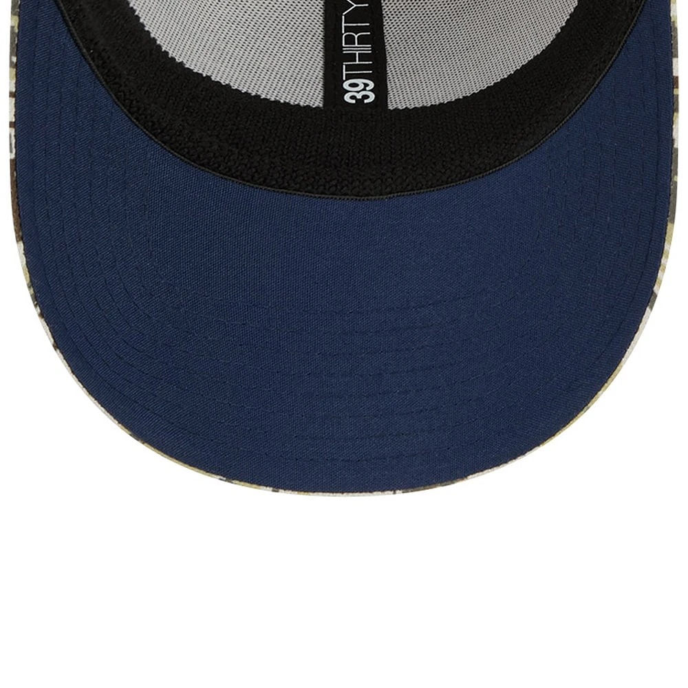 Men's New Era  Camo Seattle Seahawks 2023 Salute To Service 39THIRTY Flex Hat