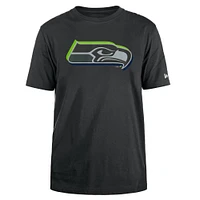 Men's New Era  Charcoal Seattle Seahawks 2024 NFL Draft T-Shirt
