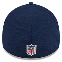 Men's New Era  College Navy Seattle Seahawks 2023 NFL Training Camp 39THIRTY Flex Hat