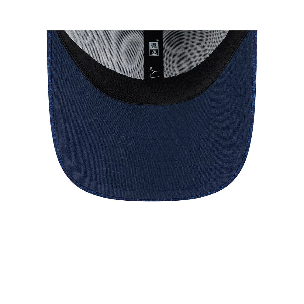 Men's New Era College Navy Seattle Seahawks 2024 Sideline 9FORTY Stretch-Snap Hat