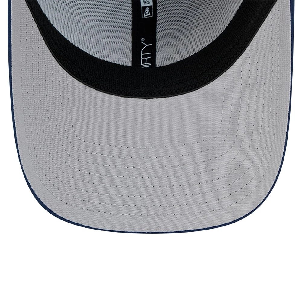 Men's New Era College Navy Seattle Seahawks Active Team Tone 39THIRTY Flex Hat