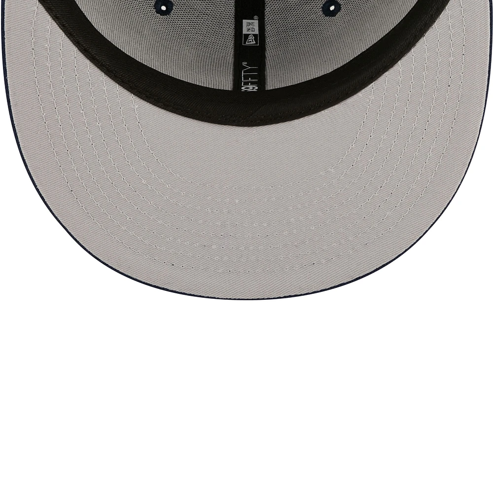 Men's New Era College Navy Seattle Seahawks Bandana 59FIFTY - Fitted Hat