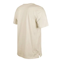 Men's New Era  Cream Seattle Seahawks Third Down Historic T-Shirt
