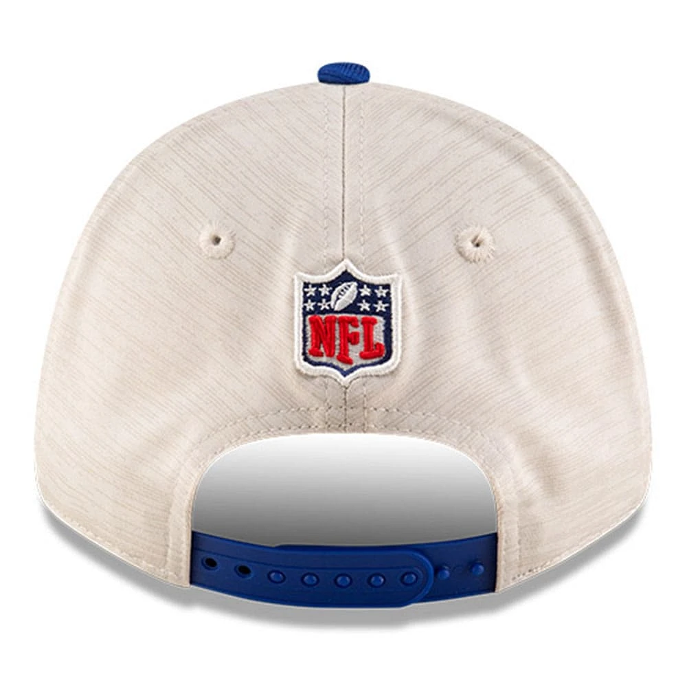 Men's New Era Navy Seattle Seahawks 2024 Sideline 9FORTY Adjustable Hat