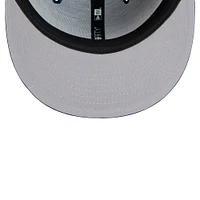 Men's New Era Navy Seattle Seahawks Script Sided 59FIFTY Fitted Hat