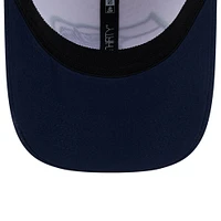 Men's New Era White/College Navy Seattle Seahawks 2024 NFL Training Camp 39THIRTY Flex Hat
