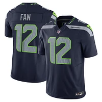 Nike 12s Marine Seattle Seahawks Vapor F.U.S.E. Maillot limité