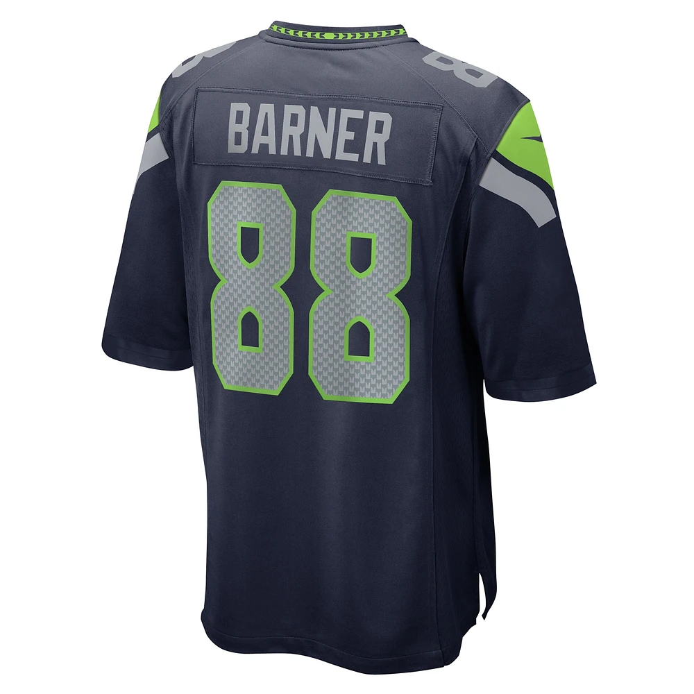 Men's Nike A.J. Barner  College Navy Seattle Seahawks Game Jersey