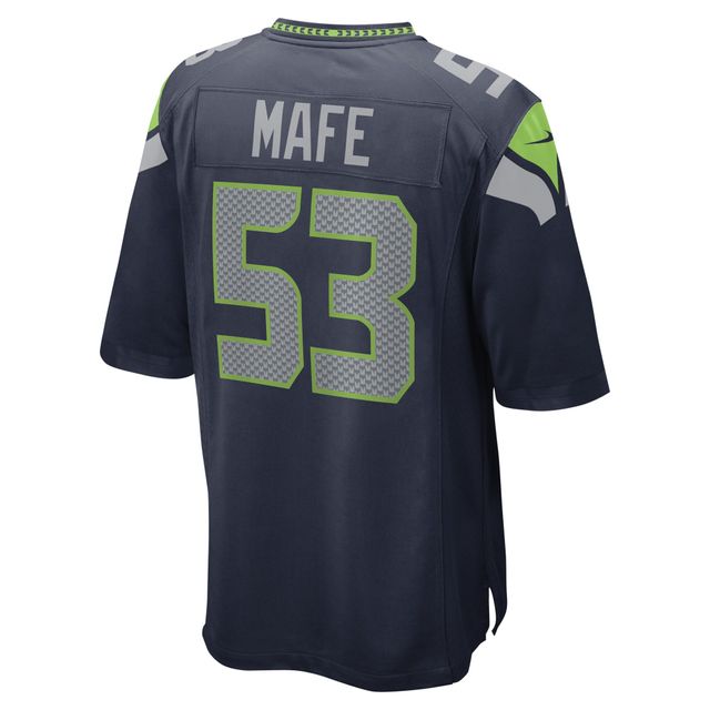 Maillot de joueur jeu Nike Boye Mafe College Navy Seattle Seahawks pour hommes