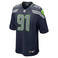 Maillot de jeu joueur Nike Byron Murphy II College Navy pour homme des Seattle Seahawks