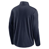Pull à demi-zip Nike College Navy Seattle Seahawks Pacer pour homme