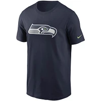 Men's Nike College Navy Seattle Seahawks Primary Logo T-Shirt