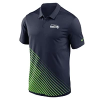 Men's Nike College Navy Seattle Seahawks Vapor Polo