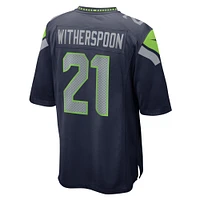 Men's Nike Devon Witherspoon  College Navy Seattle Seahawks Game Jersey