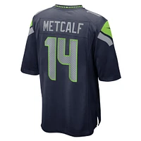 Men's Nike DK Metcalf  College Navy Seattle Seahawks Game Jersey