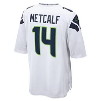 Men's Nike DK Metcalf White Seattle Seahawks Game Jersey