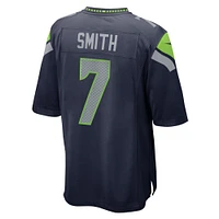 Men's Nike Geno Smith  College Navy Seattle Seahawks Team Game Jersey