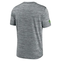 Men's Nike Gray Seattle Seahawks Sideline Velocity Performance T-Shirt