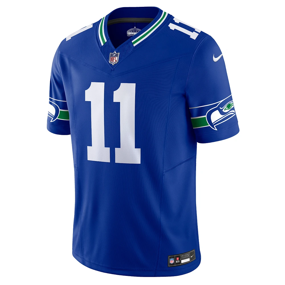 Men's Nike Jaxon Smith-Njigba Royal Seattle Seahawks Alternate Vapor F.U.S.E. Limited Jersey