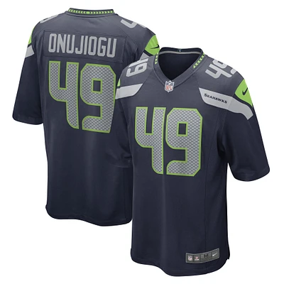 Maillot de joueur match des Seattle Seahawks Nike Joshua Onujiogu College Navy pour hommes