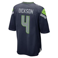 Men's Nike Michael Dickson  College Navy Seattle Seahawks Game Jersey