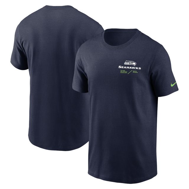 T-SHIRT À MANCHES COURTES NUT SEA NAVY POUR HOMMES NIKE INFOGRAPH LOCKUP TEAM TEE TEEMENSCR