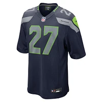 Men's Nike Riq Woolen  College Navy Seattle Seahawks Game Jersey