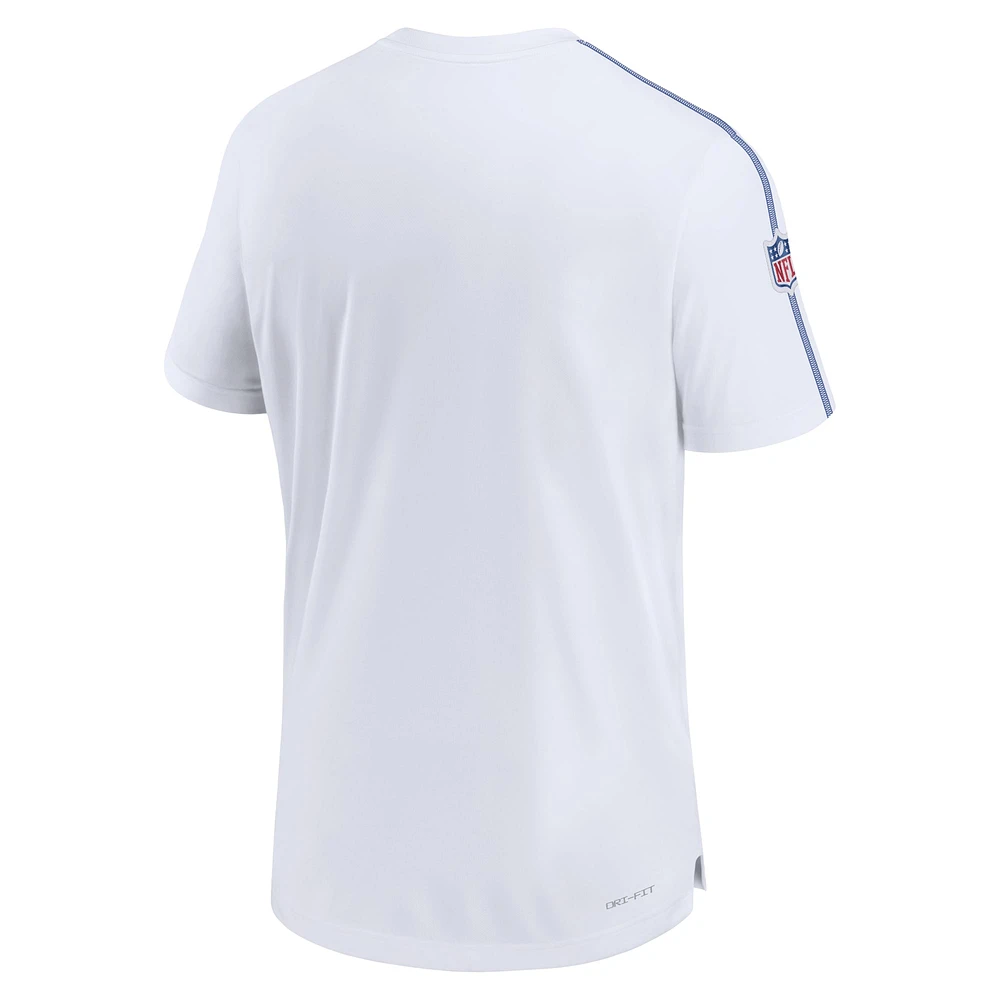 Haut Nike blanc pour homme avec logo alternatif des Seattle Seahawks