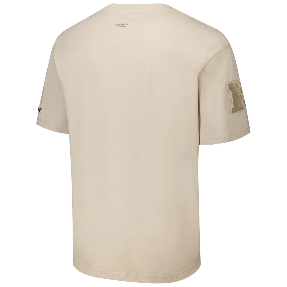 Men's Pro Standard Tan Seattle Seahawks Drop Shoulder T-Shirt