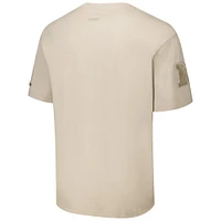 Men's Pro Standard Tan Seattle Seahawks Drop Shoulder T-Shirt