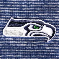 Men's Vineyard Vines College Navy Seattle Seahawks Destin Stripe Sankaty Polo