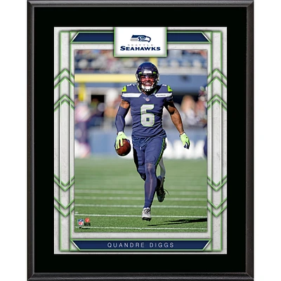 Quandre Diggs Seattle Seahawks Framed 10.5" x 13" Sublimated Player Plaque