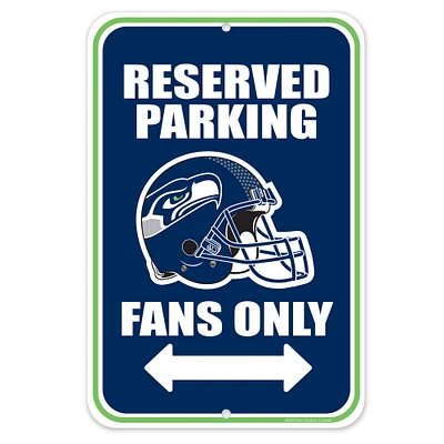 Parking Seattle Seahawks 10" x 15" - Enseigne