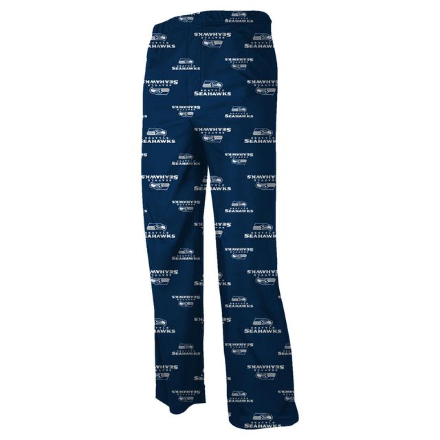 Pantalon de survêtement à imprimé sur l'ensemble des Seahawks Seattle pour jeunes - Bleu marine universitaire