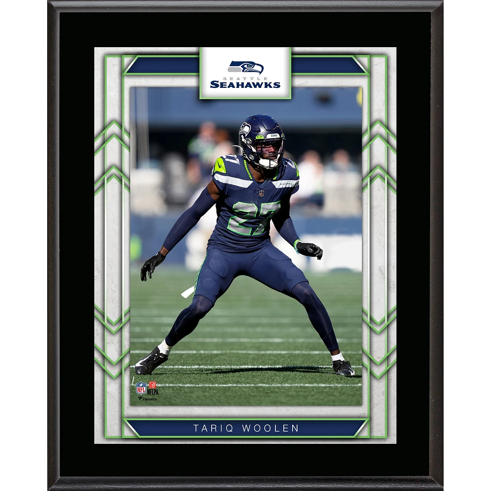 Tariq Woolen Seattle Seahawks 10.5" x 13" Sublimated Player Plaque
